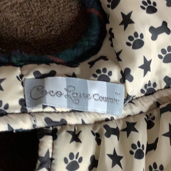 Coco Lane Couture Dog Flannel Bunny Couture Coat Poshmark